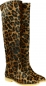 Preview: Leopard Boots Patagonia by Petruska - Damenstiefel Fell Leo-Look Cognac