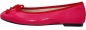 Preview: Pink-Rot-Fuchsia Leder Ballerina Schuhe by Petruska
