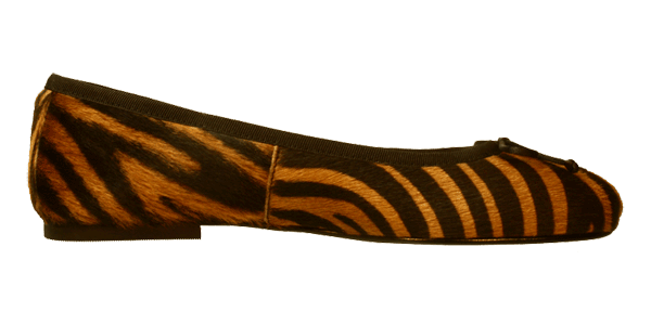 Tiger Ballerina Schuhe Amur by Petruska - Exclusive Fell Damenschuhe