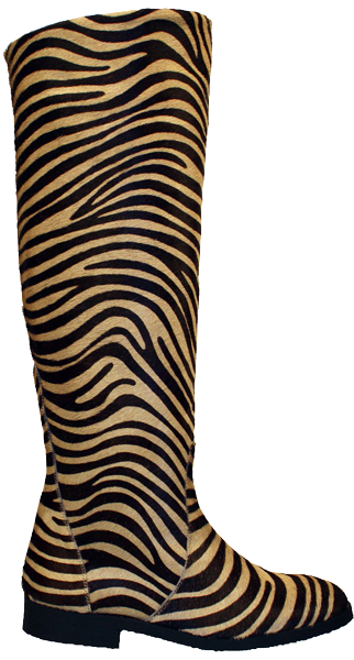 Zebra Fellboots Animal - Boots Serengeti by Petruska