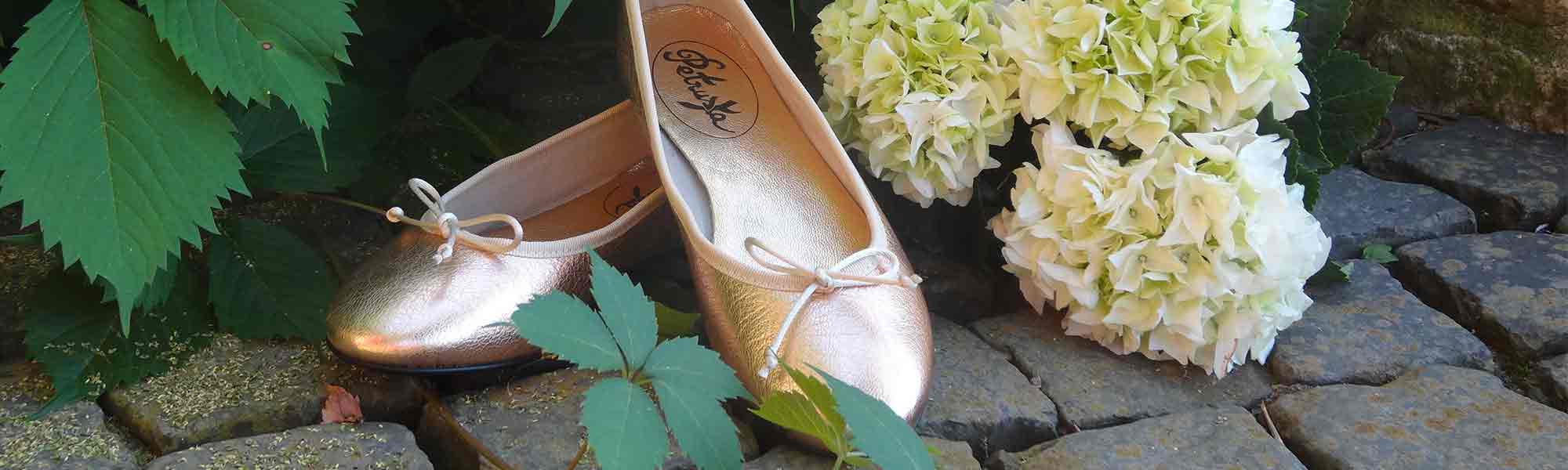 Ballerinas Ballerina Schuhe Stiefel Boots In Leder Und Fell By Petruska